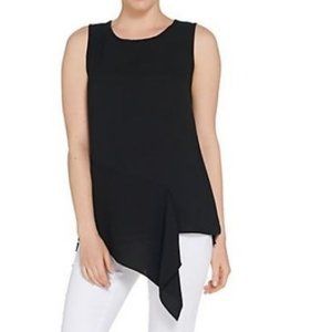 Lisa Rinna Asymmetric Front Tank Top NEW 5467